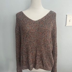 Rainbow Knit Sweater